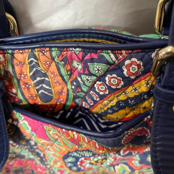 Vera Bradley Multicolor Paisley Tote - Picture 9 of 12